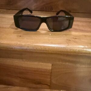 Black Rectangular Sunglasses - Unbranded
